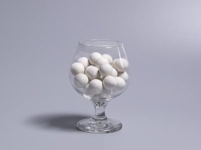 ceramic ball for sulfur trioxide absorption